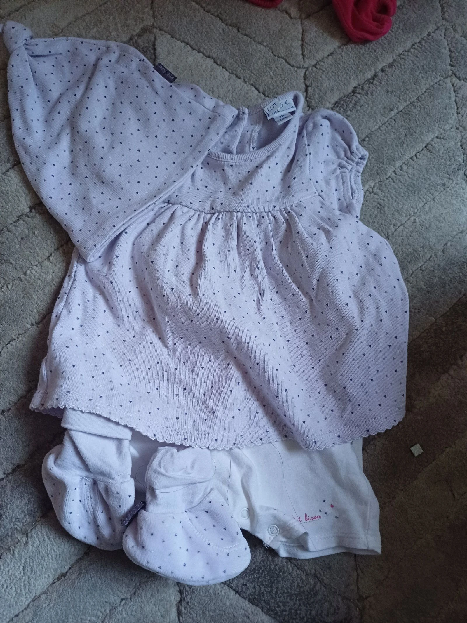 Tenue bébé fille 